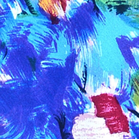 Women 100% Silk Scarves Van Gogh Painted Scarf - Picture 5 of 7